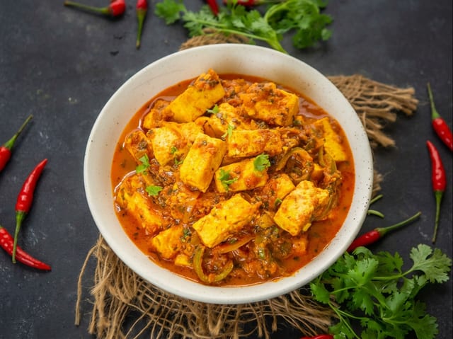 Paneer Jalfrezi.