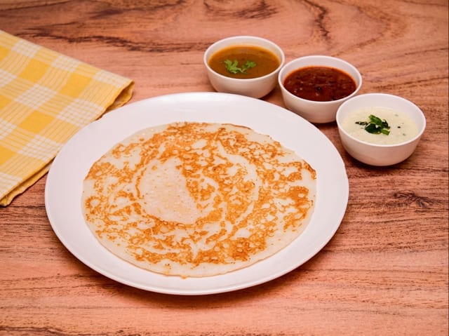 Plain Uthappam.