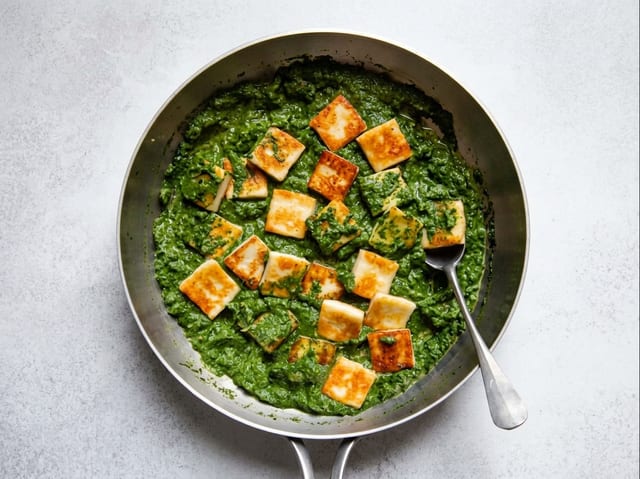 Palak Paneer.